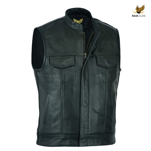 Leatherick herren weste - leatherick,