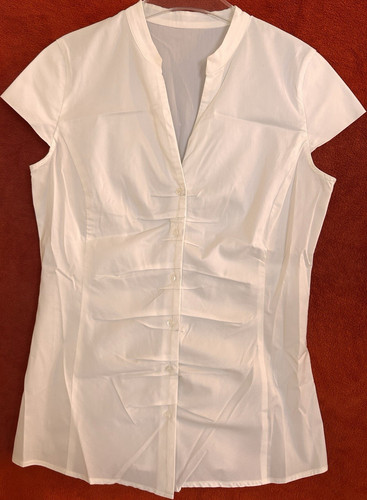 Damen bluse weiß kurzarm - damen,