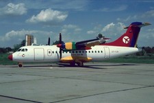 Aircraft Slide/Dia : ATR42  ,  Danish Air Transport  ,  OY=CIR