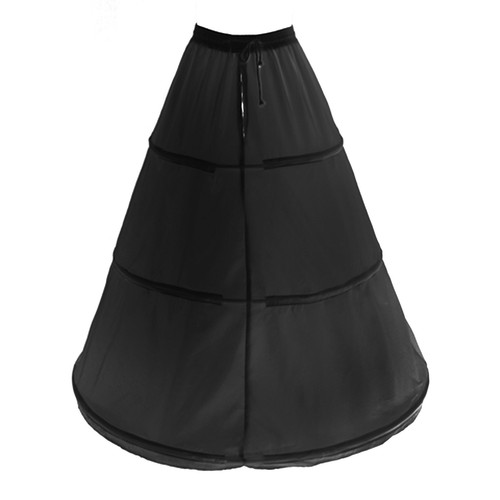 Schwarze reifrock petticoat - schwarze,