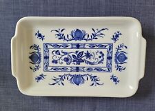 Winterling kleine Servierplatte/ Butterteller - echt Kobalt, Zwiebelmuster, wie