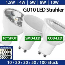 10er gu10 led spot lampe - spot,