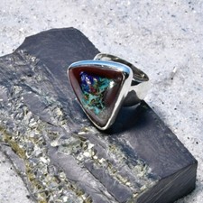 Boulder Opal Ring, 925er