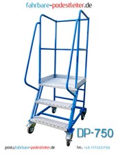 Fahrbare Podestleiter 2 Stufen