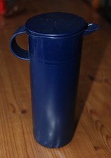 TUPPERWARE PRELUDIO blau 1,0 Ltr Saftkrug Kanne Krug Milchkanne dklbl. NEUWERTIG