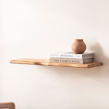 Wandregal Akazie Massivholz