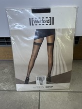 Wolford halterlose Strümpfe M Medium Miss W Stay-Up Ausverkauft! mocca braun