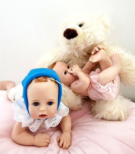 Künstlerpuppen bear hugs - 2,