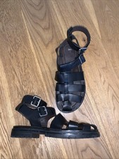 ZARA Leder Sandale Gr 41 