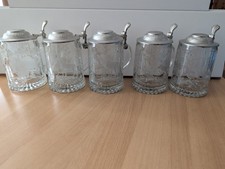 5 Bierkrüge - Bierseidel -