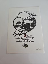 Plischke karte postkarten - karte,