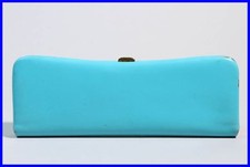 Extra ausgefallenes 60er Jahre HELLHIMMELBLAU Etui Etui - VINTAGE -, f 2 Stifte / Bleistifte 