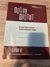 Orgel Studio- Erstes Spiel auf der elektronischen Orgel Heft 3- ED 933- Sikorski