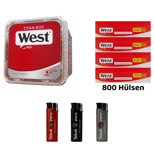 West red rot volumentabak - red/rot,