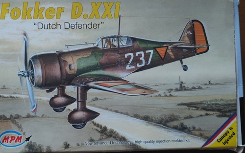 Fokker xxi dutch - fokker, d.xxi