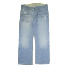 KENVELO Herren Jeans Blau