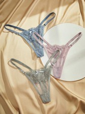 Charlaine 3er-Set Damen G-String Panties für Valentinstag bei Billig24