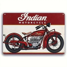 Blechschild Indian Motorcycle