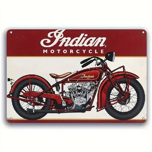 Blechschild indian motorcycle - blechschild,