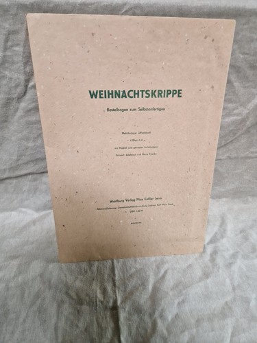 Alter bastelbogen krippeddr - alter,
