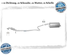 Auspuffanlage für Ford Fiesta