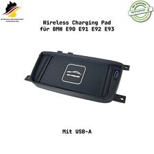 E90 E91 E92 E93 Wireless Charging Pad mit USB-A / Induktives Ladegerät