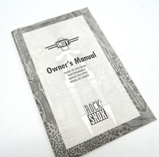 NOS 90s Rockshox Indy Bike