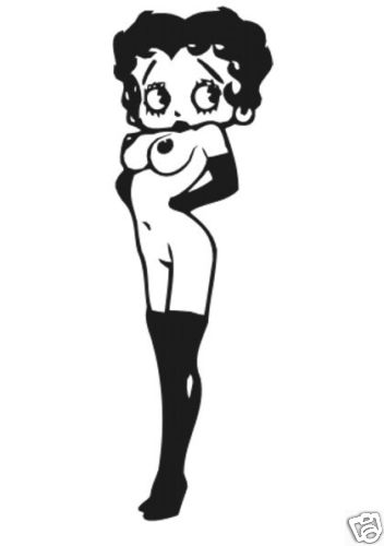 Betty boop aufkleber sticker - betty,