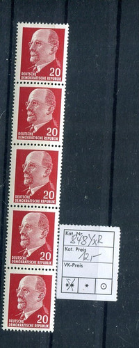 Ddr ulbricht 848 yxr - ddr,