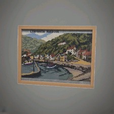 Nadelspitze Wandteppich Meer