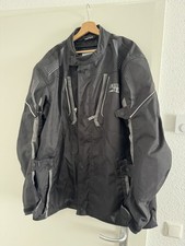 Fastway Textil Motorradjacke | EU 64 / 3XL | Schwarz/Grau | Mit CE-Protektoren