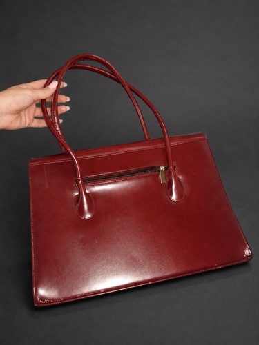 Vintage handtasche rot - vintage,