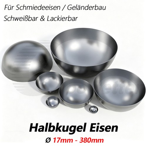 Halbkugel eisen roh ø17 380mm - eisen, Ø17-380mm