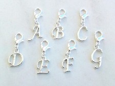 Charms Anhänger BUCHSTABEN A-Z Charm Alphabet Schmuck für Bettelarmband Kette