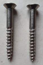 2x HEWI Befestigungsschraube 10x80 f. Klappgriff od. Sitz (wie BM12.2)