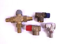 4 tlg. Set Sicherheitsventile Dreiwege-Zonenventil 1/2" 3/4" Heizungsventile