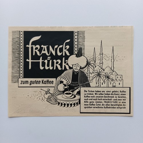1954 franck türk kaffee - 1954,