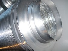 Telefonie Schalldämpfer Rohr Lüftung 1000mm Ø80-200 Abluft Ventilation Kanal TSD