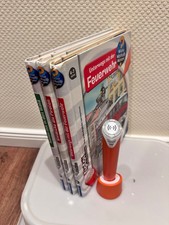 Tiptoi Starterset mit Stift und drei Büchern 6,7 und 8 Feuerwehr , Pirat , Wald