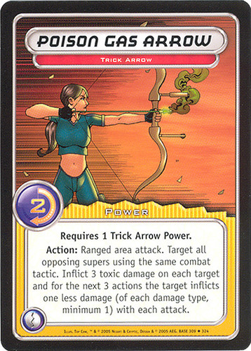 Poison gas arrow arena - arrow,