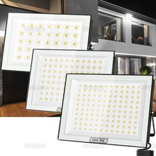 100-500 Watt LED Fluter Außen Strahler Fassadenstrahler Scheinwerfer Baustrahler