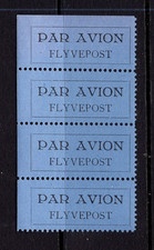 4  alte  LUFTPOSTaufkleber