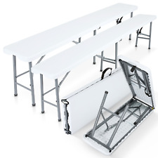 AREBOS 2x Bank klappbar