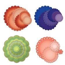 Stanzschablone Circles