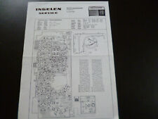 Original Service Manual  Ingelen TR 475 netzautomatic