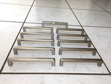 11 Möbelgriffe, Schubladengriffe, Schrankgriffe, Kommodengriffe aus Edelstahl