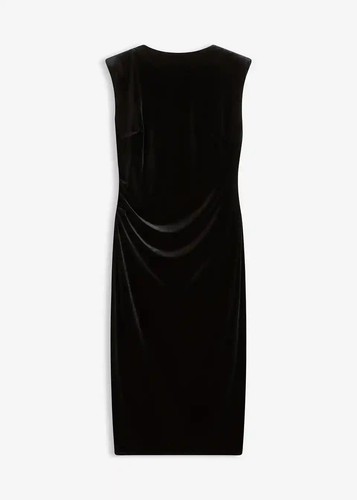 Midikleid 54 schwarz - midikleid, gr.