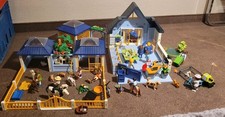 Playmobil Xxl Konvolut 4343 4344 mit Anleitung sehr viel Zubehör Tierklinik 