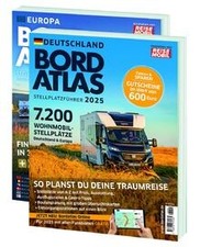Bordatlas Stellplatzführer 2025: Deutschland und Europa de... | Buch | guter Zustand
