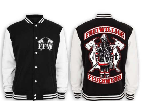 Feuerwehr collegejacke - feuerwehr,